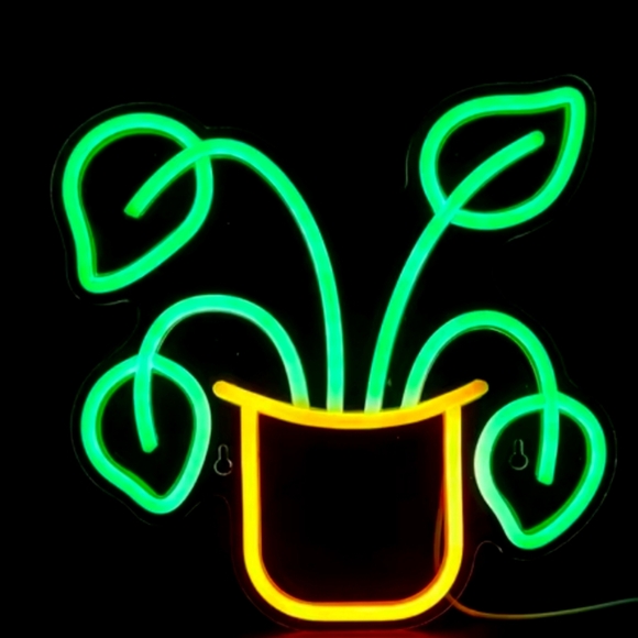 Neon Light up plant - Picture 1 of 6